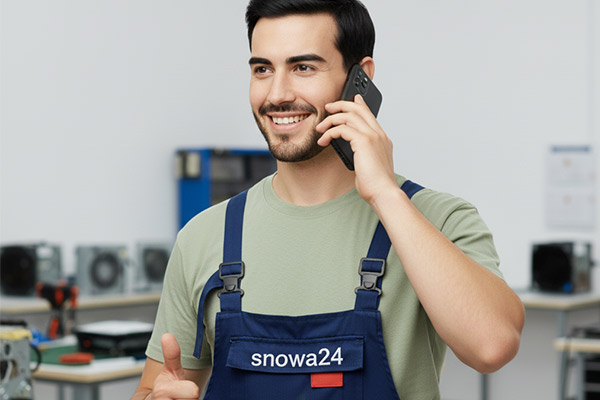 تماس تلفنی تعمیرکار اسنوا24