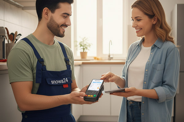 پرداخت آنلاین هزینه تعمیر لوازم خانگی اسنوا